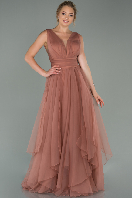Zwiebelschale Abendkleid Lang ABU1727