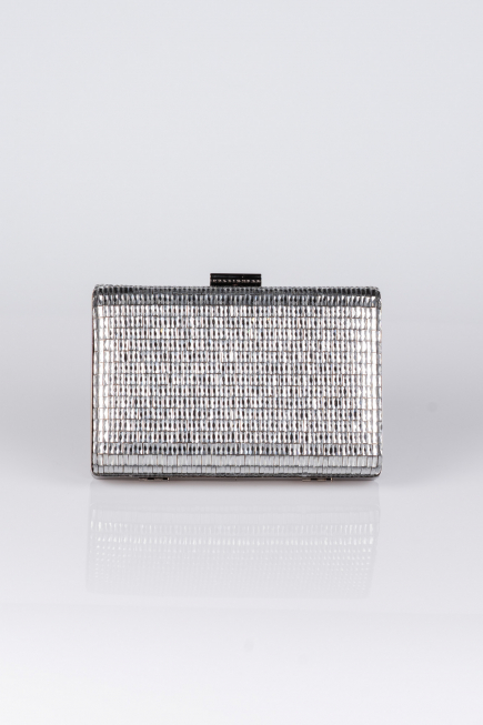 Kästchen-Tasche Verputz Platin V334
