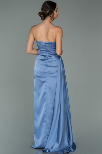 Abschlusskleid Lang Indigo ABU358
