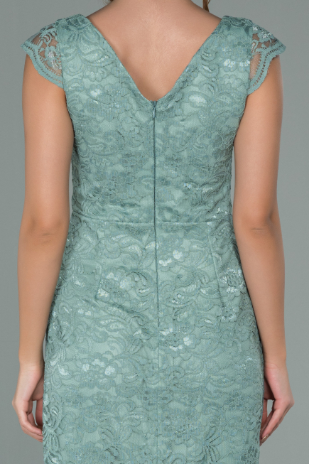 Partykleid Kurz Minzgrün ABK010