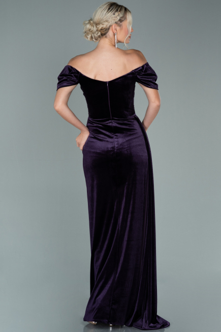 Abendkleid Lang Samt Violette ABU1990