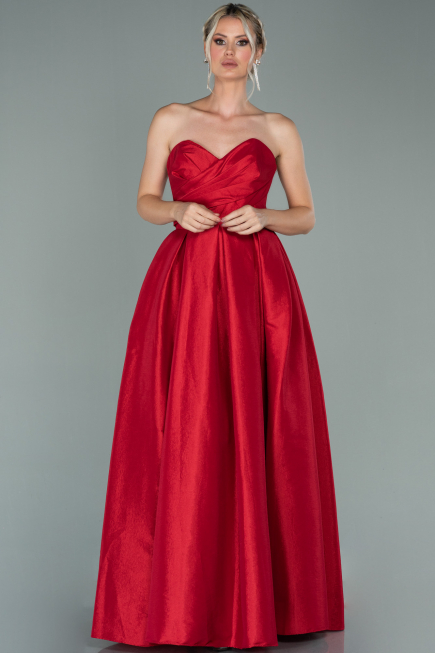 Abendkleid Lang Rot ABU2007