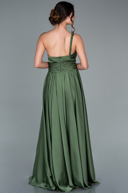 Verlobungskleid Lang Khaki ABU1142