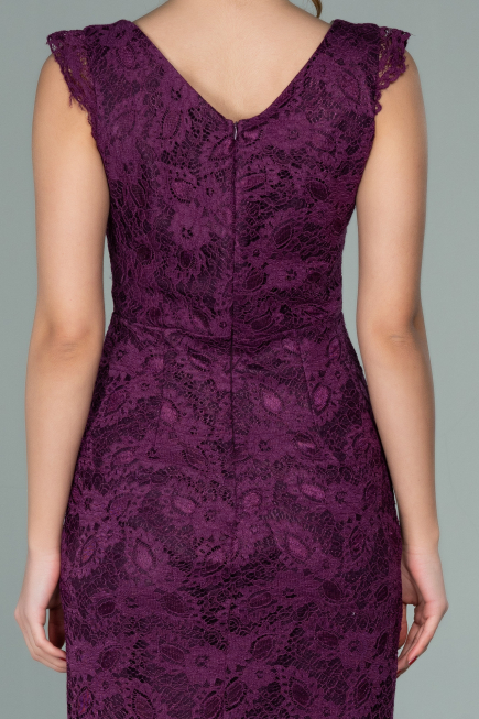 Violett Partykleid Kurz ABK010
