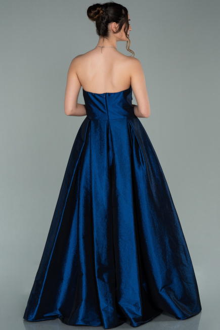 Abendkleid Lang Marineblau ABU2007