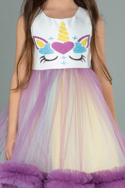 Abendkleid für Kinder Lang Rins ABU2154