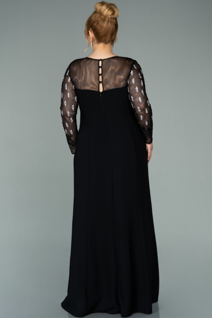 Abendkleid Lang Schwarz ABU2178