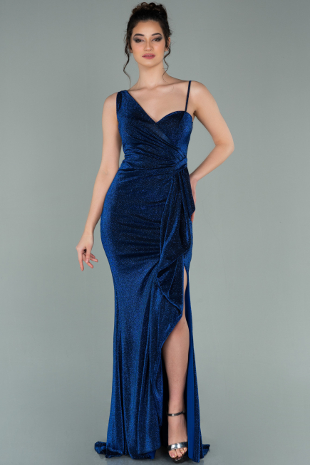 Abendkleid Lang Sächsischblau ABU2227