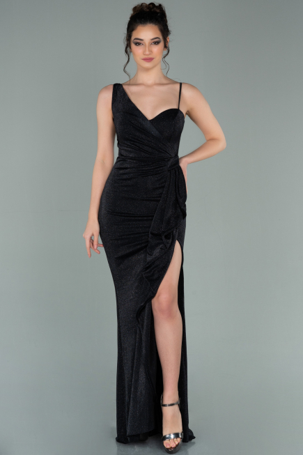 Abendkleid Lang Schwarz ABU2227