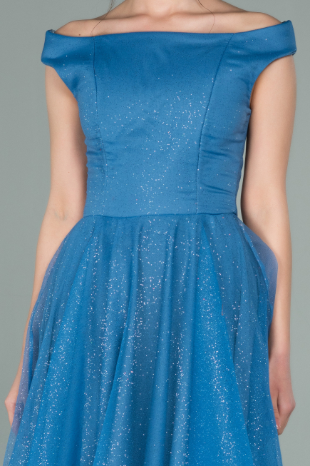 Abschlusskleid Midi Indigo ABK1316
