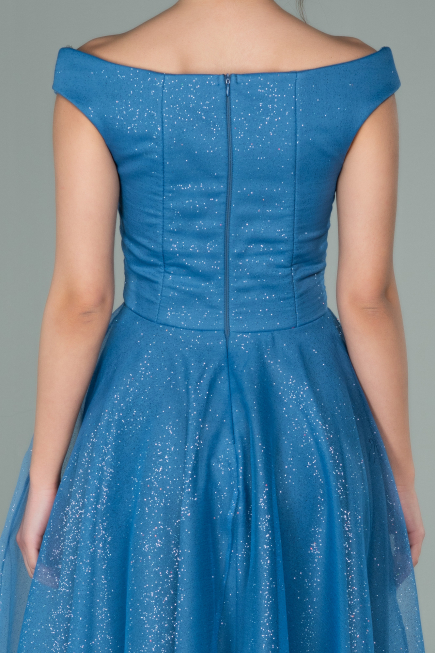 Abschlusskleid Midi Indigo ABK1316
