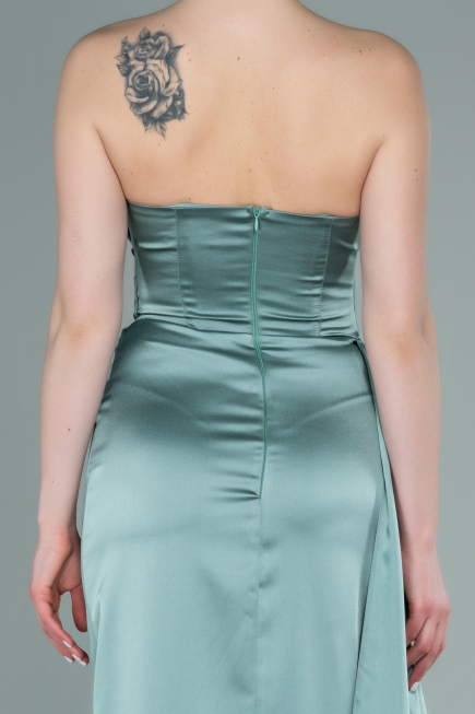 Abschlusskleid Lang Türkis ABU361