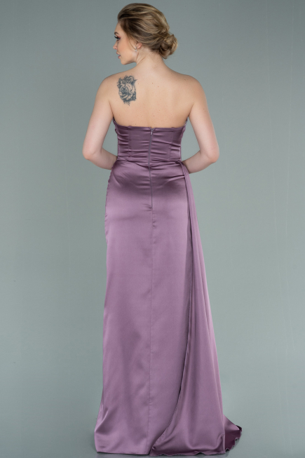 Abschlusskleid Lang Lavendel ABU361