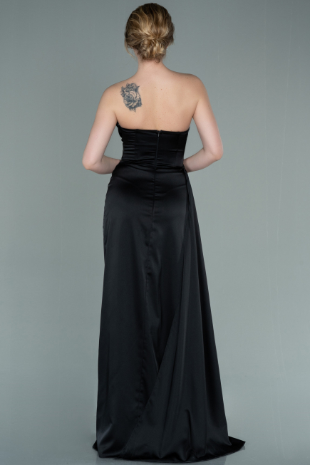 Abschlusskleid Lang Schwarz ABU361