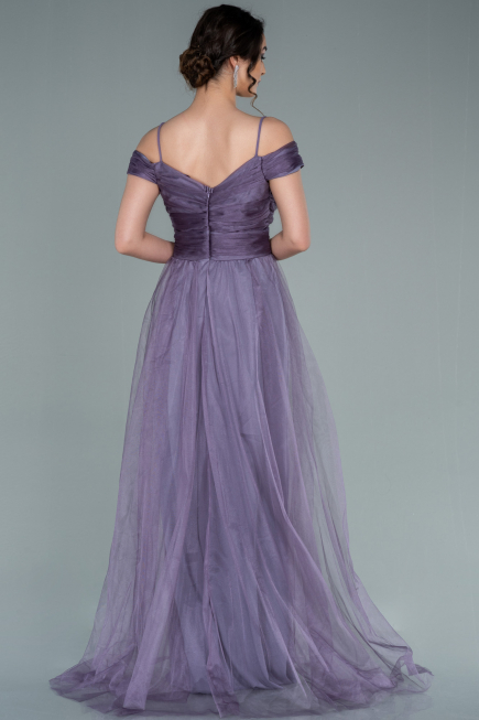 Abendkleid Lang Lavendel ABU2336
