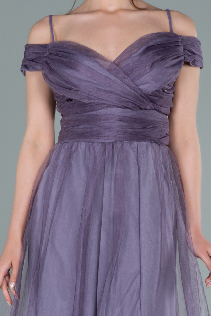 Abendkleid Lang Lavendel ABU2336