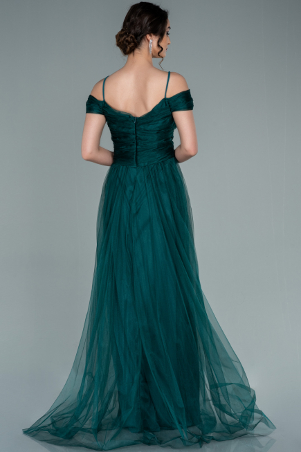 Abendkleid Lang Smaragdgrün ABU2336
