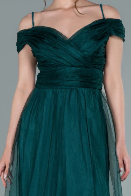 Abendkleid Lang Smaragdgrün ABU2336