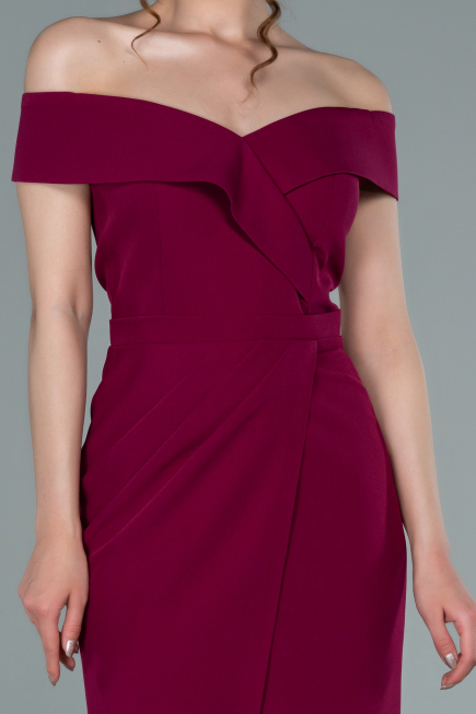 Partykleid Midi Pflaume ABK1393