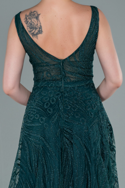 Abendkleid Lang Smaragdgrün ABU2418