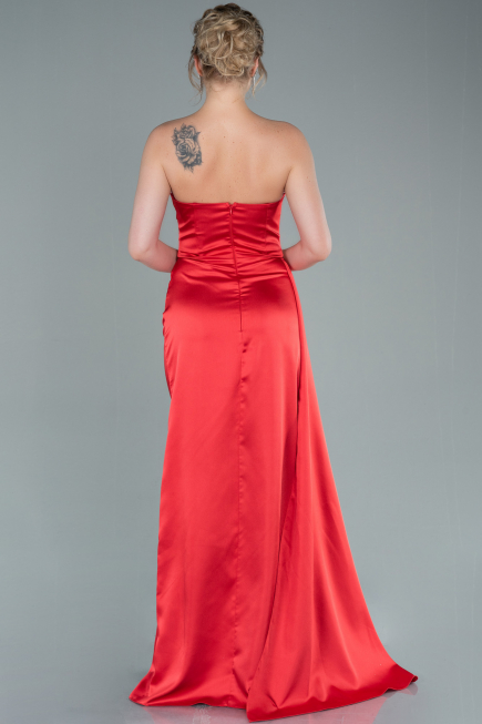 Abschlusskleid Lang Rot ABU370
