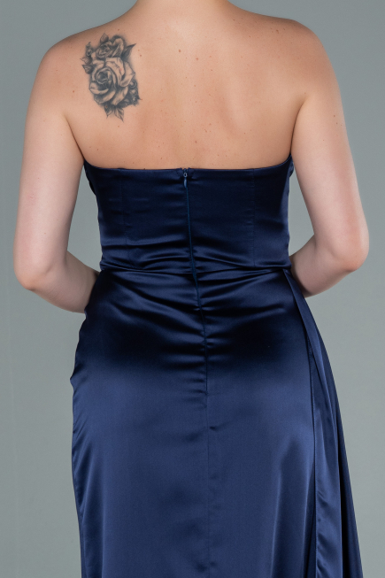 Abschlusskleid Lang Marineblau ABU370