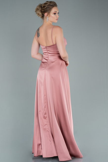 Abschlusskleid Lang Satin Zwiebelschale ABU2375