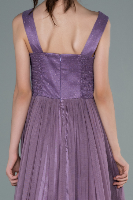 Abendkleid für Kinder Lang Lavendel ABU2447