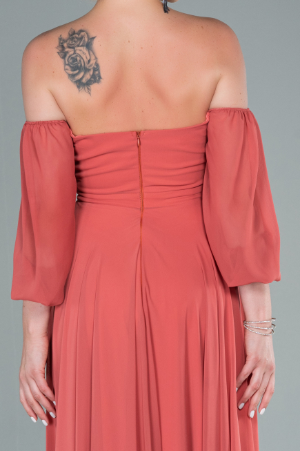 Abschlusskleid Lang Chiffon Zwiebelschale ABU2457