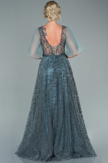 Abendkleid Lang Türkis ABU2472