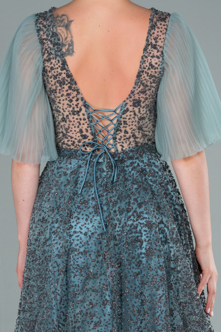 Abendkleid Lang Türkis ABU2472