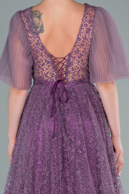 Abendkleid Lang Lavendel ABU2472