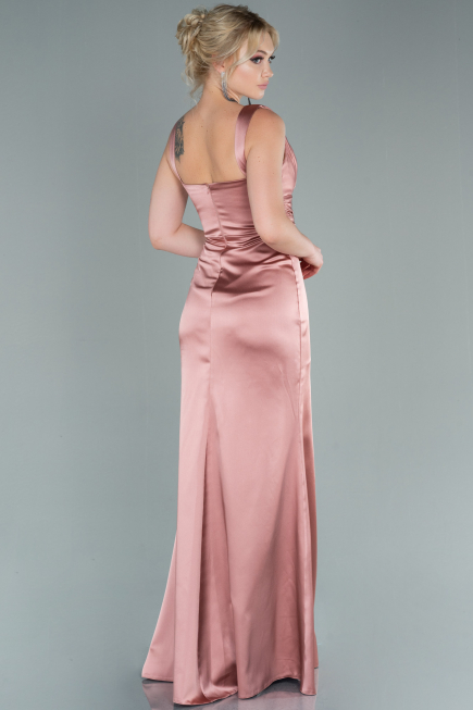 Abschlusskleid Lang Satin Zwiebelschale ABU2479