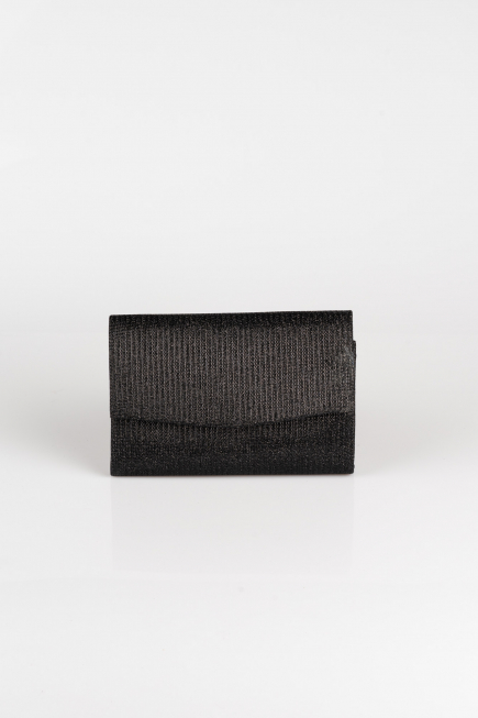 Abendtasche Glitzernd Schwarz SH807