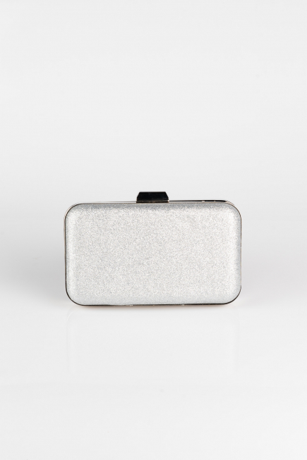 Abendtasche Silber SH802