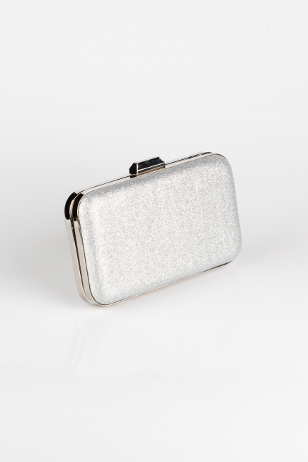 Abendtasche Silber SH802