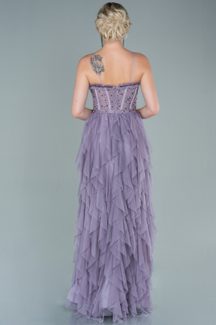 Abendkleid Lang Lavendel ABU2552