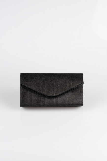 Briefumschlag-Tasche Glitzernd Schwarz SH810