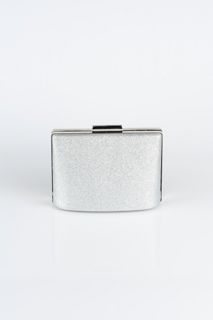 Abendtasche Silber V288