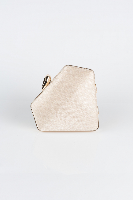 Kästchen-Tasche Gold V222