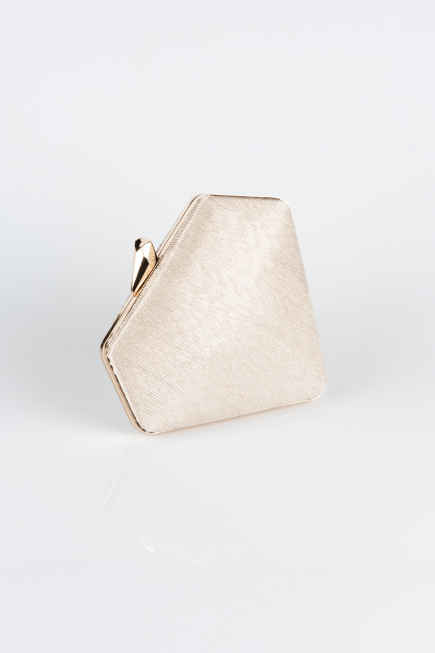 Kästchen-Tasche Gold V222