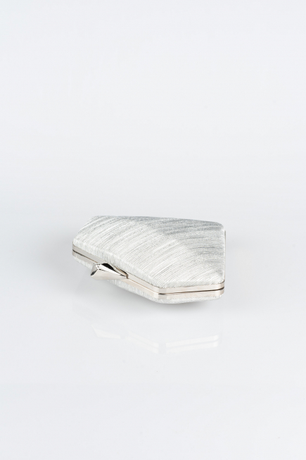 Kästchen-Tasche Silber V222