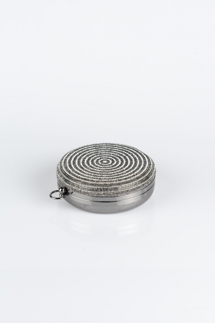 Kästchen-Tasche Verputz Platin V371