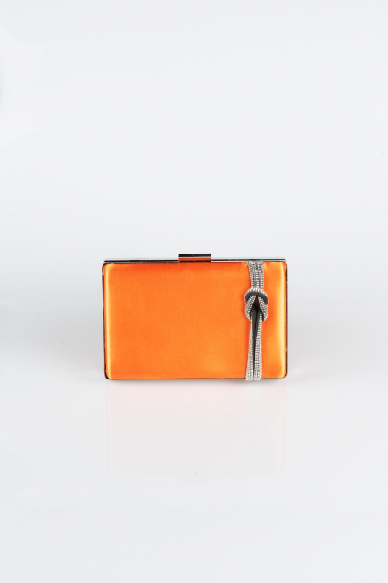 Kästchen-Tasche Satin Orange VT9275