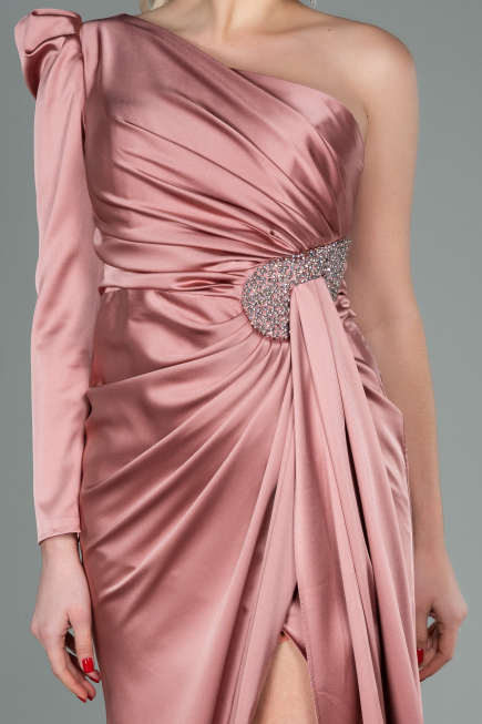 Abendkleid Lang Satin Zwiebelschale ABU2676