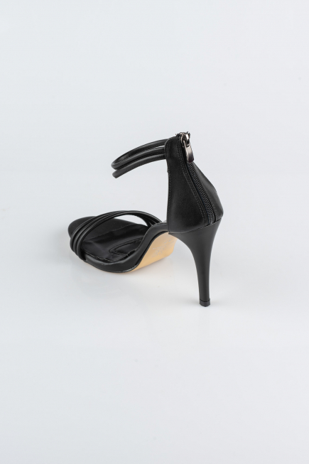 Party-Schuhe Leder Schwarz ABD7631