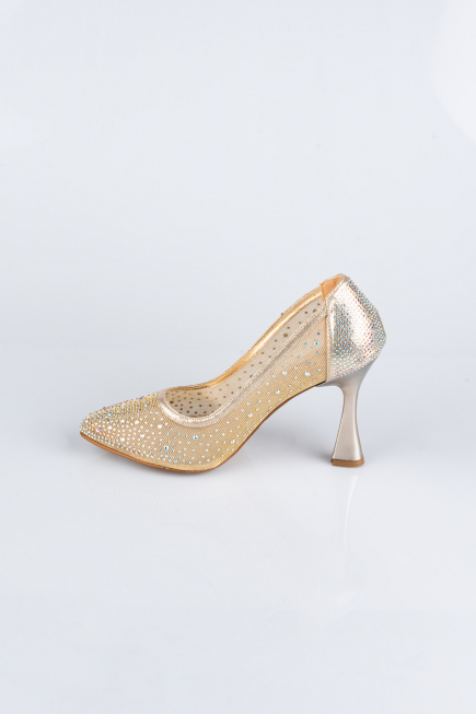 Party-Schuhe Gold-Metallic AB5315