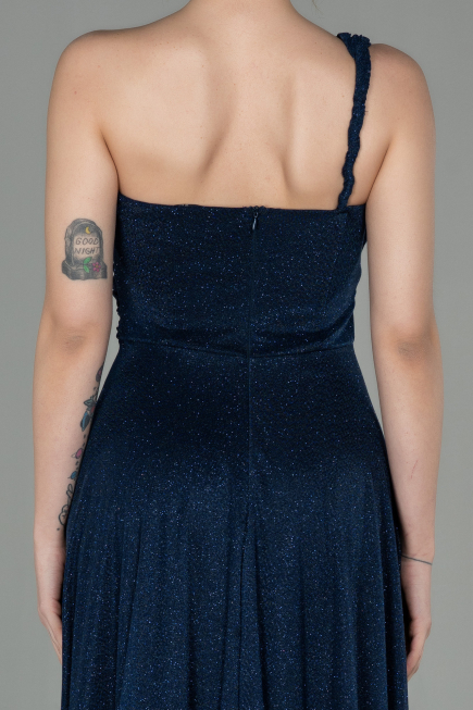 Abendkleid Lang Marineblau ABU2834