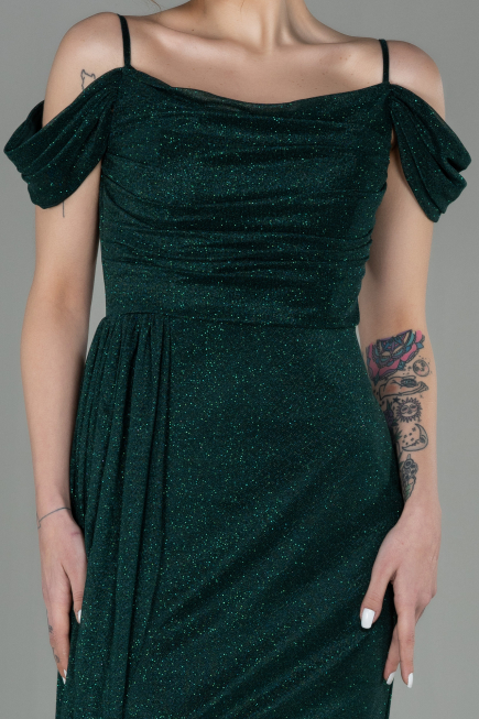 Abendkleid Lang Smaragdgrün ABU2835