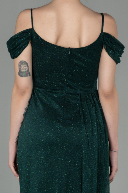 Abendkleid Lang Smaragdgrün ABU2835